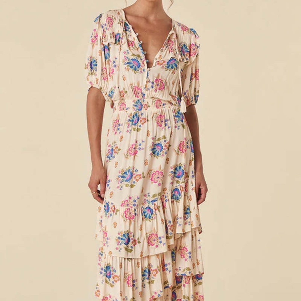 Spell solstice gown - cream xs